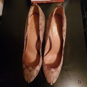 Coach purse and coach pumps